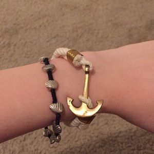 Two beach style bracelets